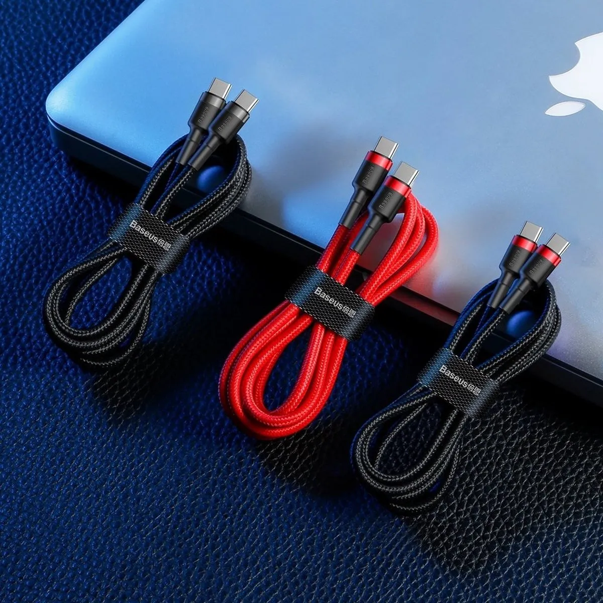 Baseus Fast Charge USB-C naar USB-C 2m - Rood