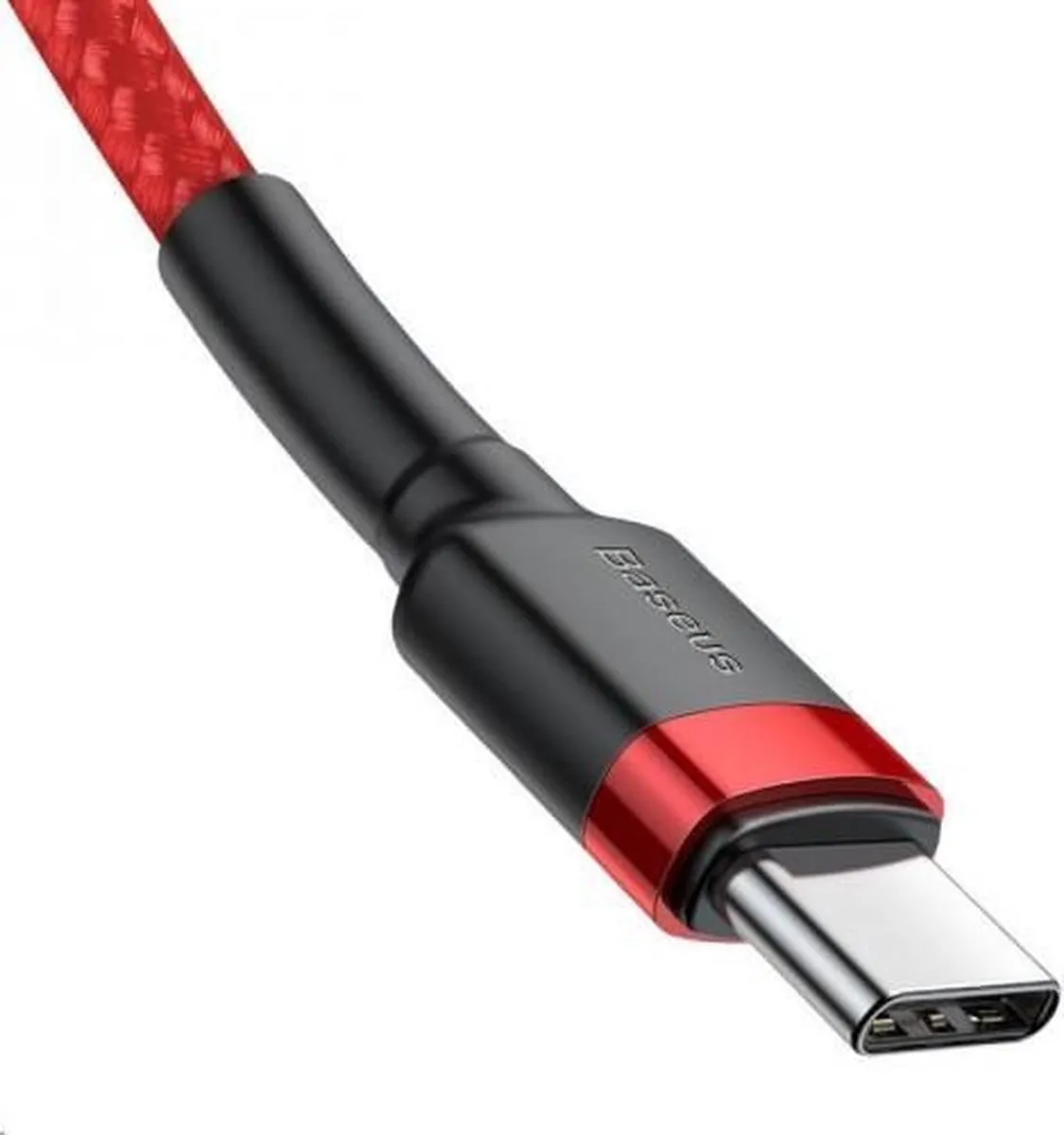 Baseus Fast Charge USB-C naar USB-C 2m - Rood