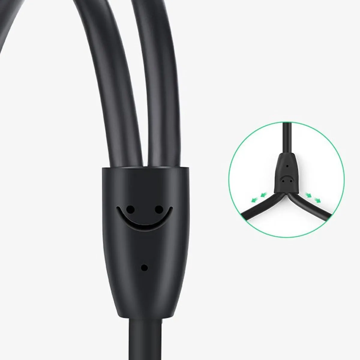 UGREEN USB Type-C naar 2x RCA Audiokabel 1,5m - Grijs