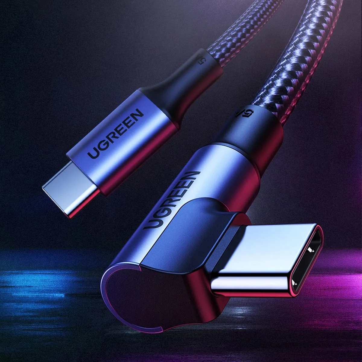 Ugreen US334 USB-C Kabel 100W PD - Zwart