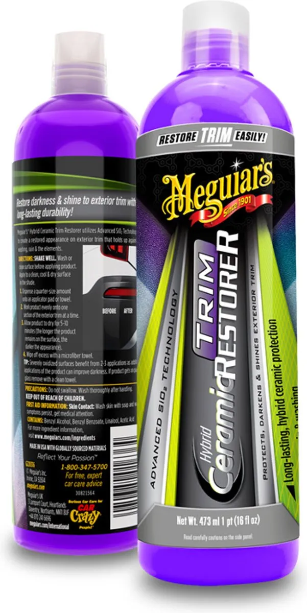 Meguiar's Hybrid Ceramic Trim Restorer 0.47L