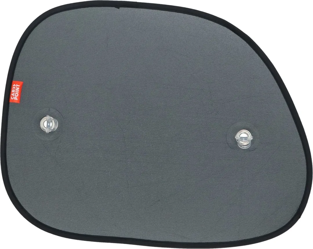 Carpoint Pop-Up Auto Zonneschermen 2 Stuks - Zwart