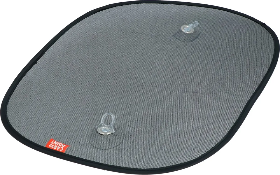 Carpoint Pop-Up Auto Zonneschermen 2 Stuks - Zwart