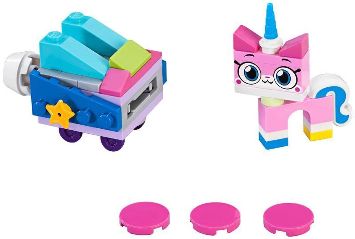 LEGO Unikitty Roller Coaster Wagon 32 Stukken - 1 Minifiguur