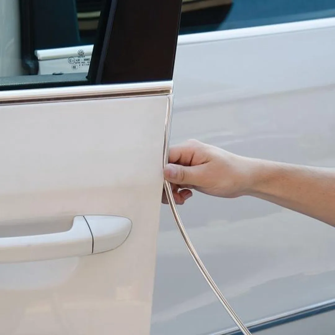 Carpoint Deurbeschermers Transparant - 2x 60cm