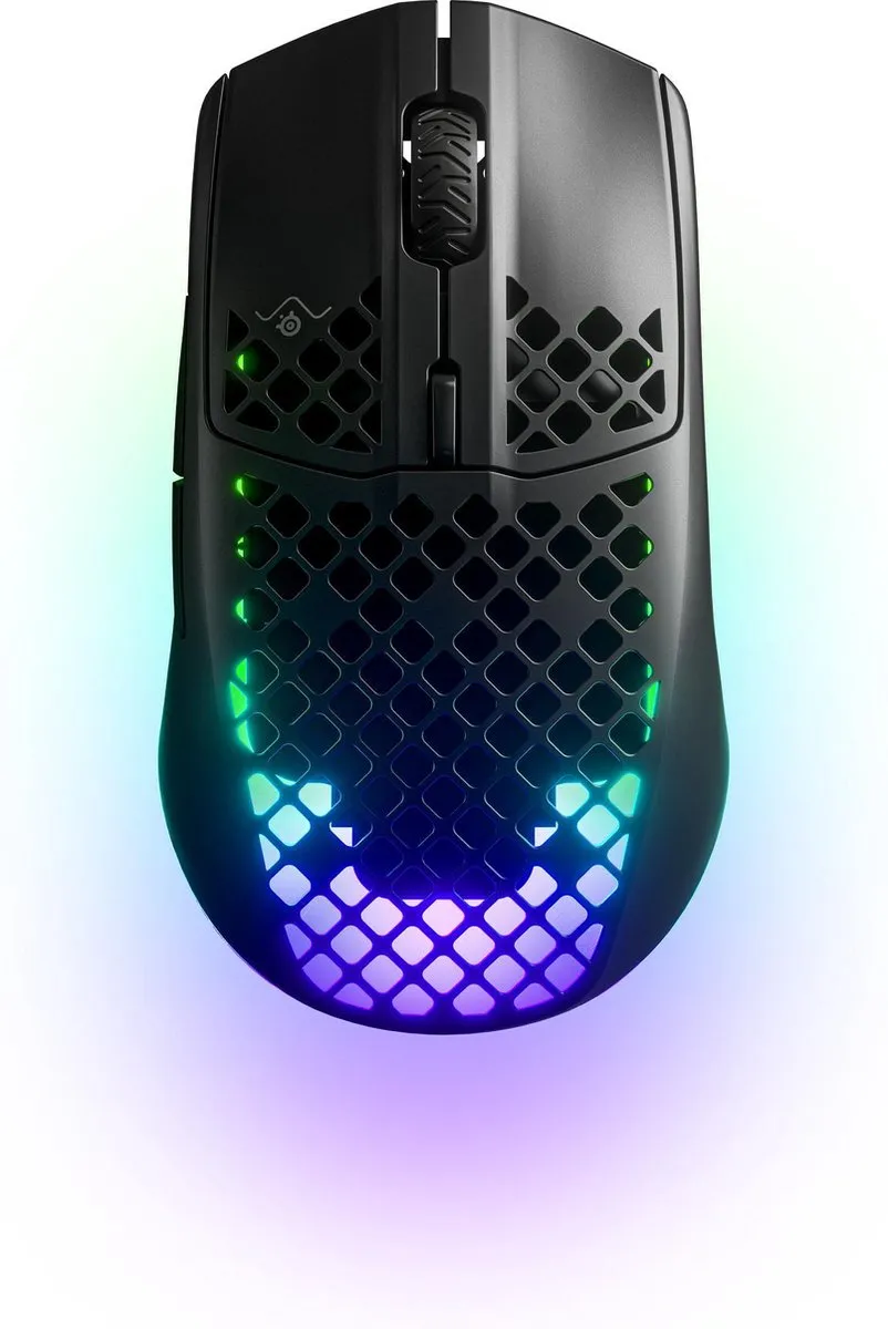 SteelSeries Aerox 3 - Draadloze Gaming Muis - Zwart