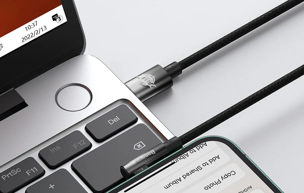 Baseus Explorer Series USB-Lightning Kabel 2m - Wit