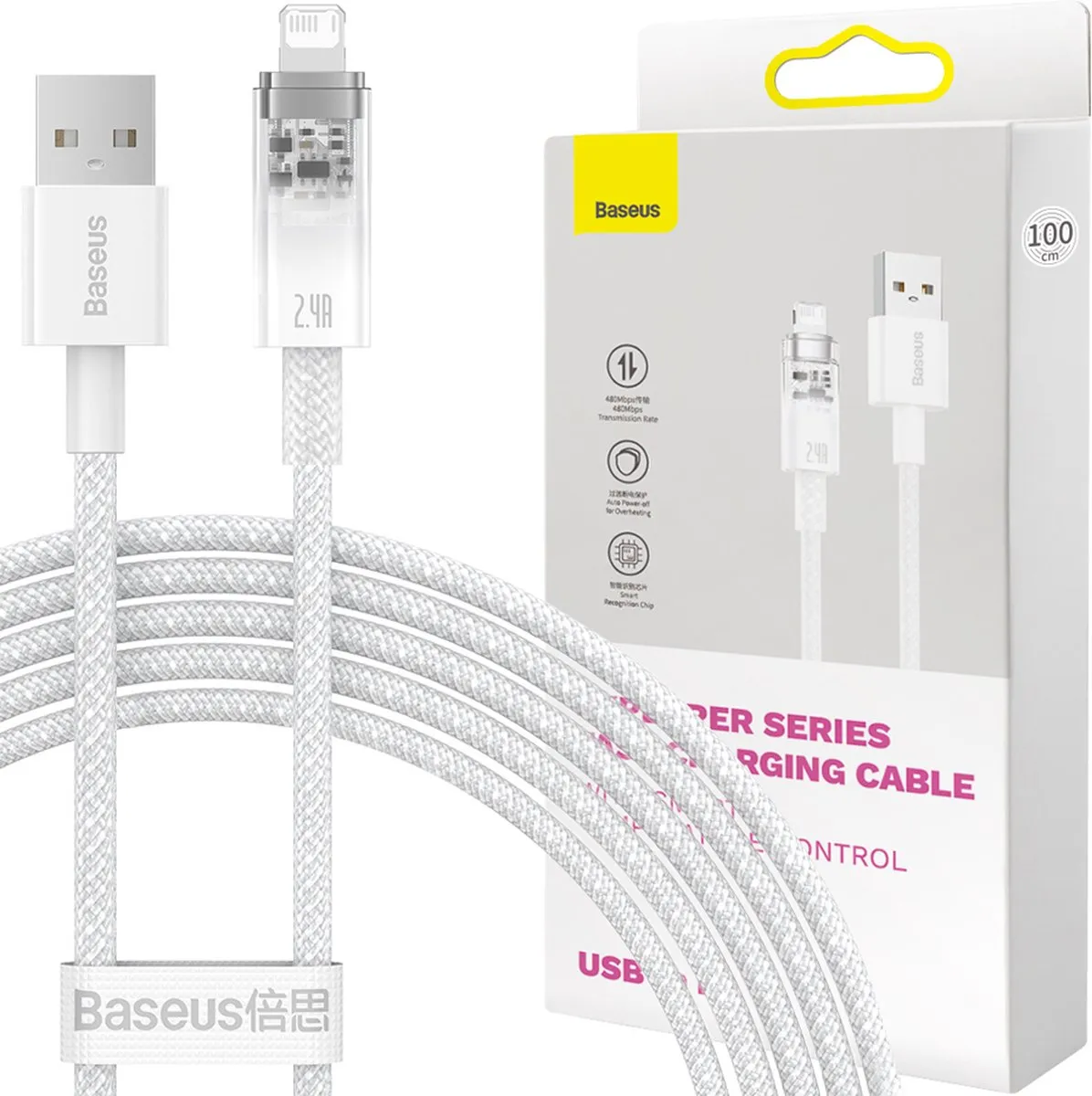 Baseus Explorer Series USB-Lightning Kabel 2m