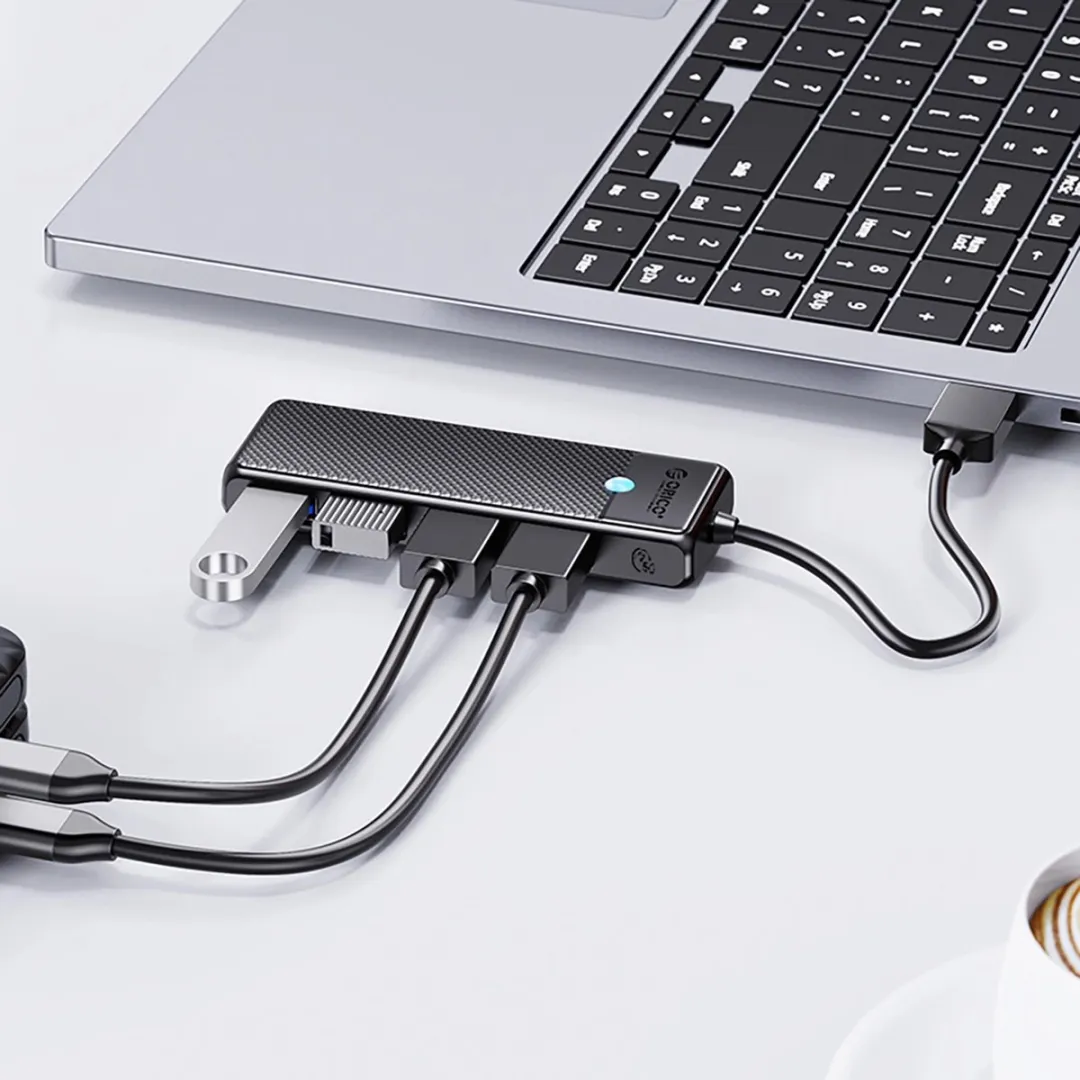 Orico Hub Usb-A Docking Station 4X Usb-A 3.0 Voor Iphones 12 13 14