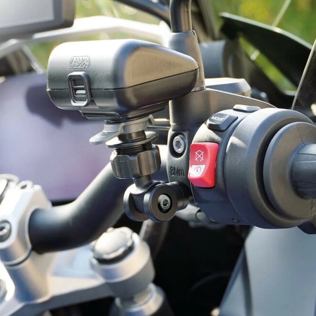 Lampa Optiline Titan M6 Pro Telefoonhouder - Zwart - afbeelding 6 van 6