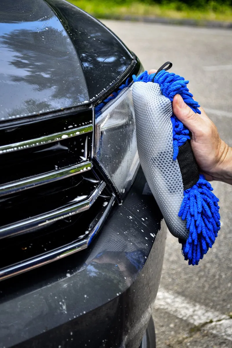 Michelin Autowashandschoen Microvezel MIC094839 - Blauw