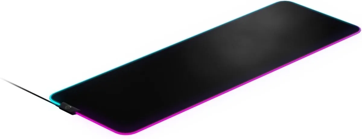 SteelSeries QcK Prism XL Gaming Muismat - Zwart