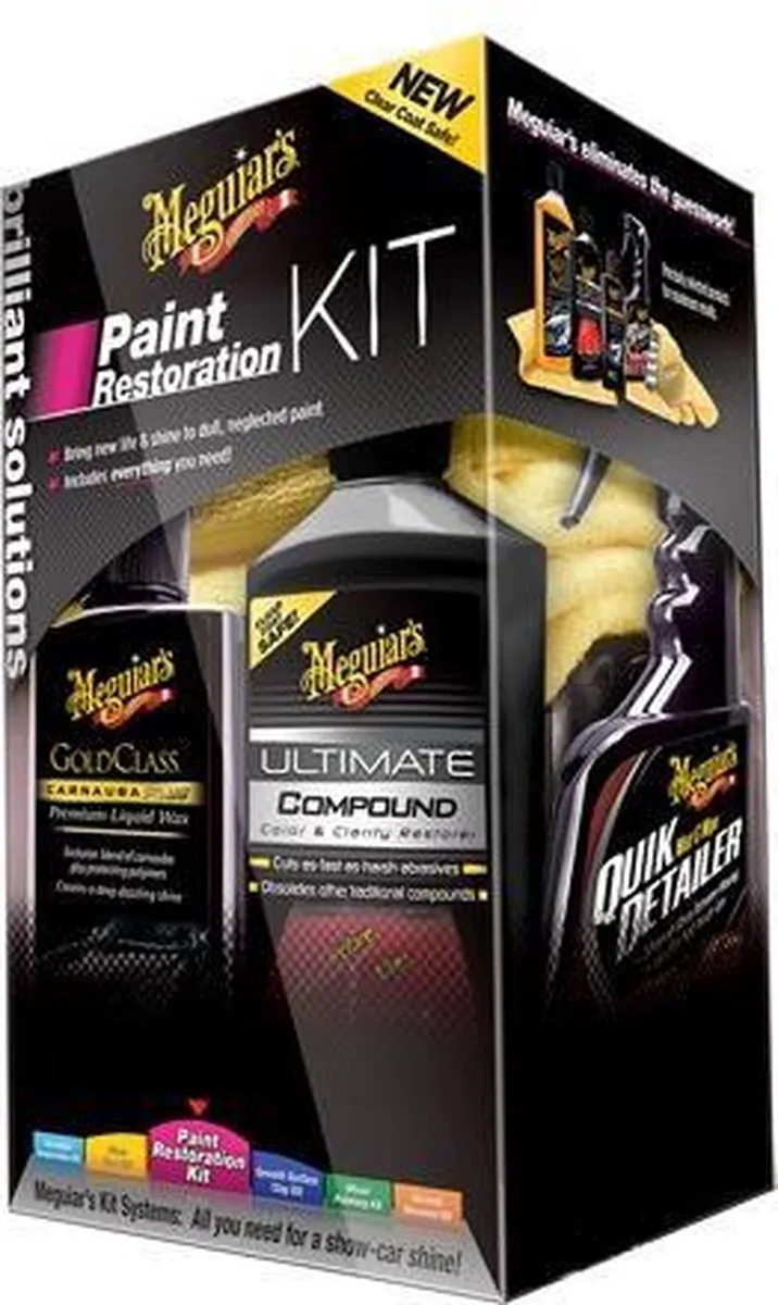 Meguiars Brilliant Solutions Paint Restoration Kit