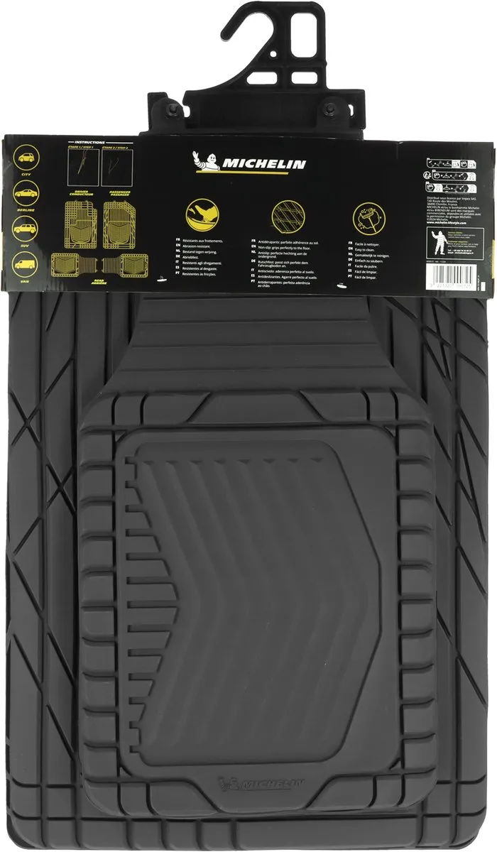 Michelin Universele Automatten Rubber - 4 Stuks