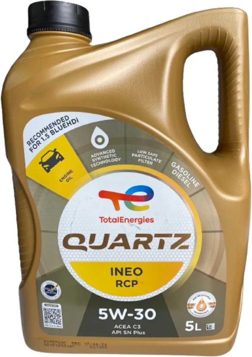 Total Quartz Ineo RCP 5W-30 Motorolie 5L