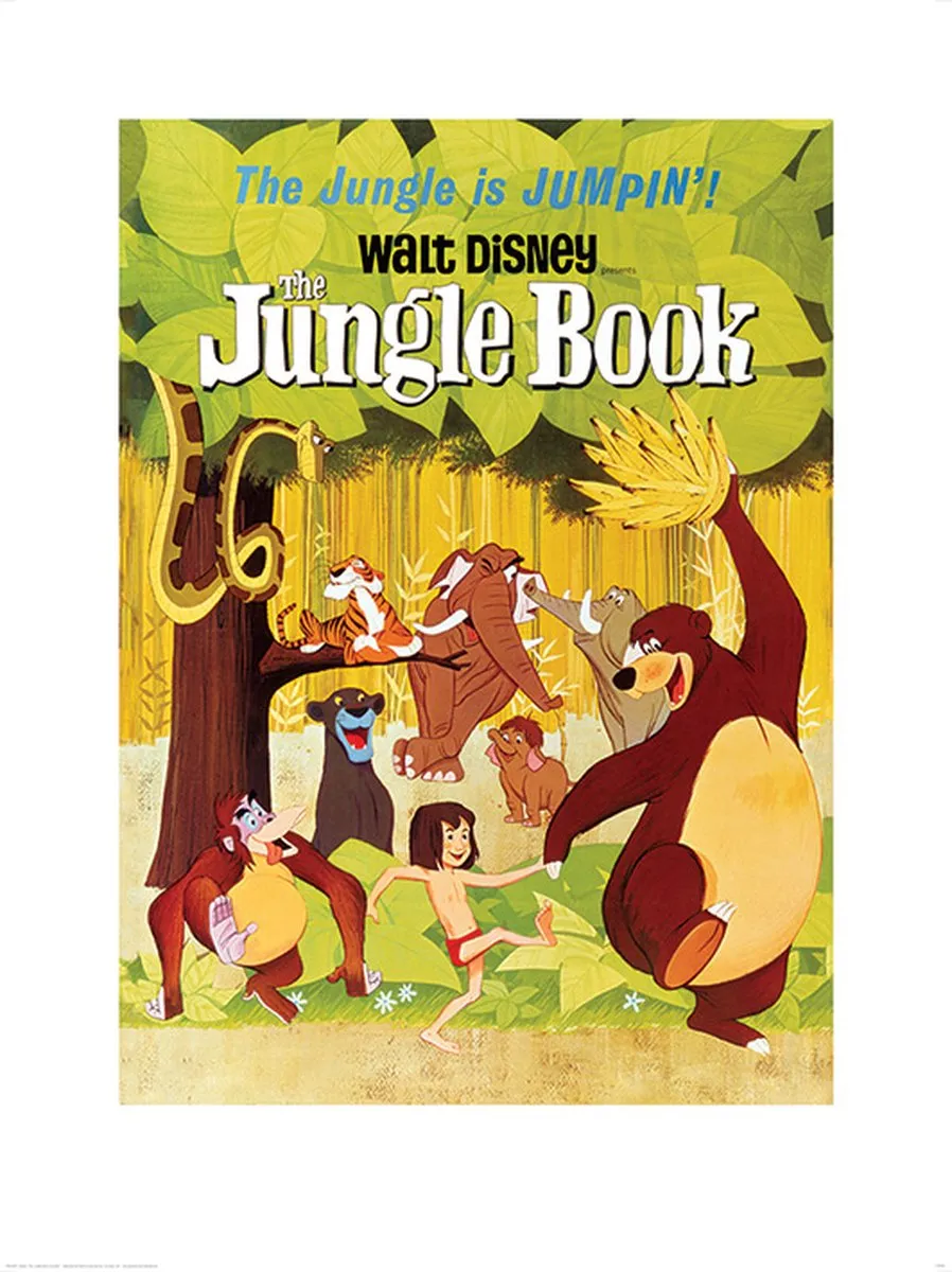 Disney The Jungle Book Pyramid Poster 80x60cm