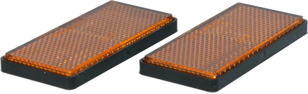 Carpoint Reflector Oranje 86x40mm - 2 Stuks