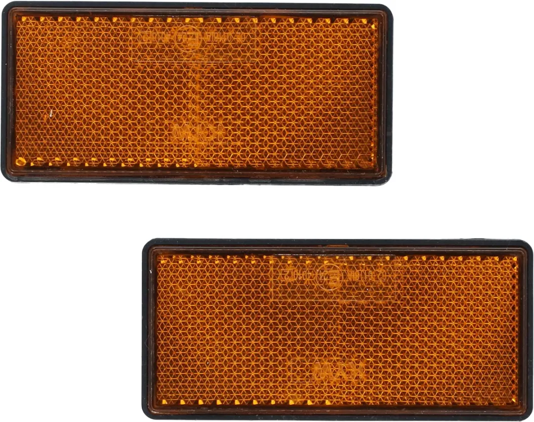 Carpoint Reflector Oranje 86x40mm - 2 Stuks
