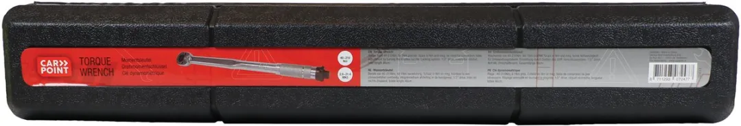 Carpoint Momentsleutel 0640060 Instelbaar 40-210Nm - 1/2" - Zilver