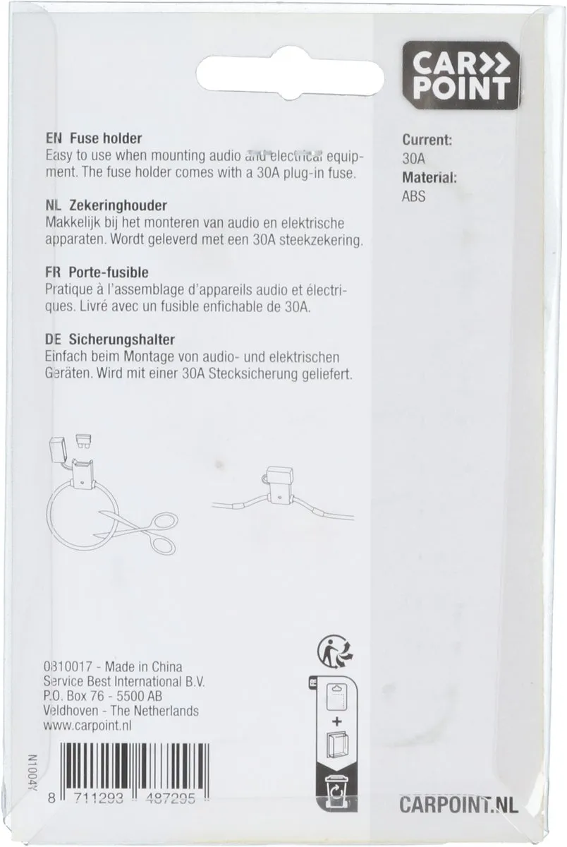 Carpoint Zekeringhouder 30A - 1 Stuks - afbeelding 6 van 6