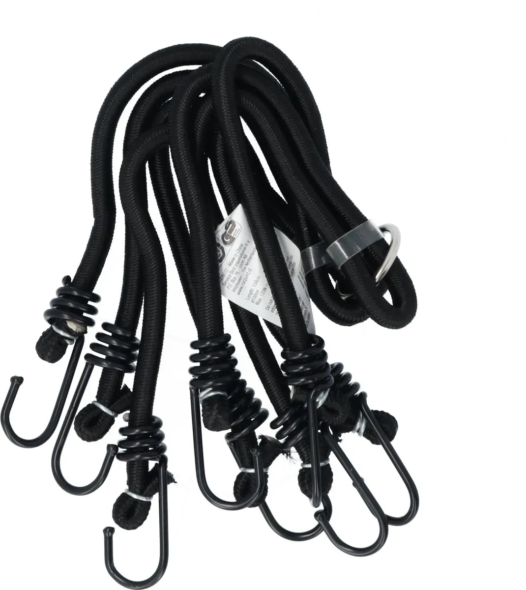 Carpoint Spinbinder 8-armig Ø8mm 55cm - Zwart