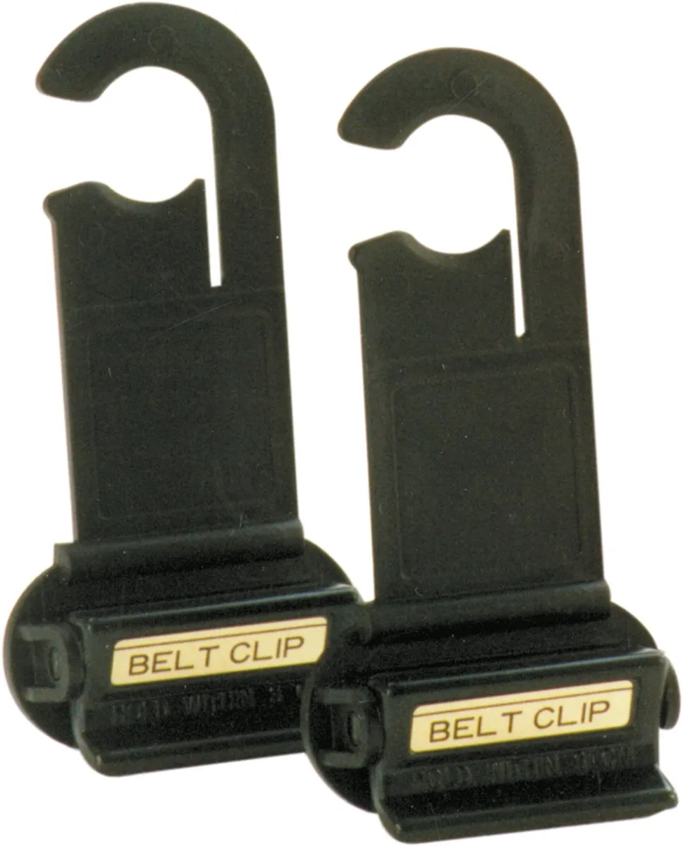 Carpoint Gordelklemmen - Zwart - 2 Stuks