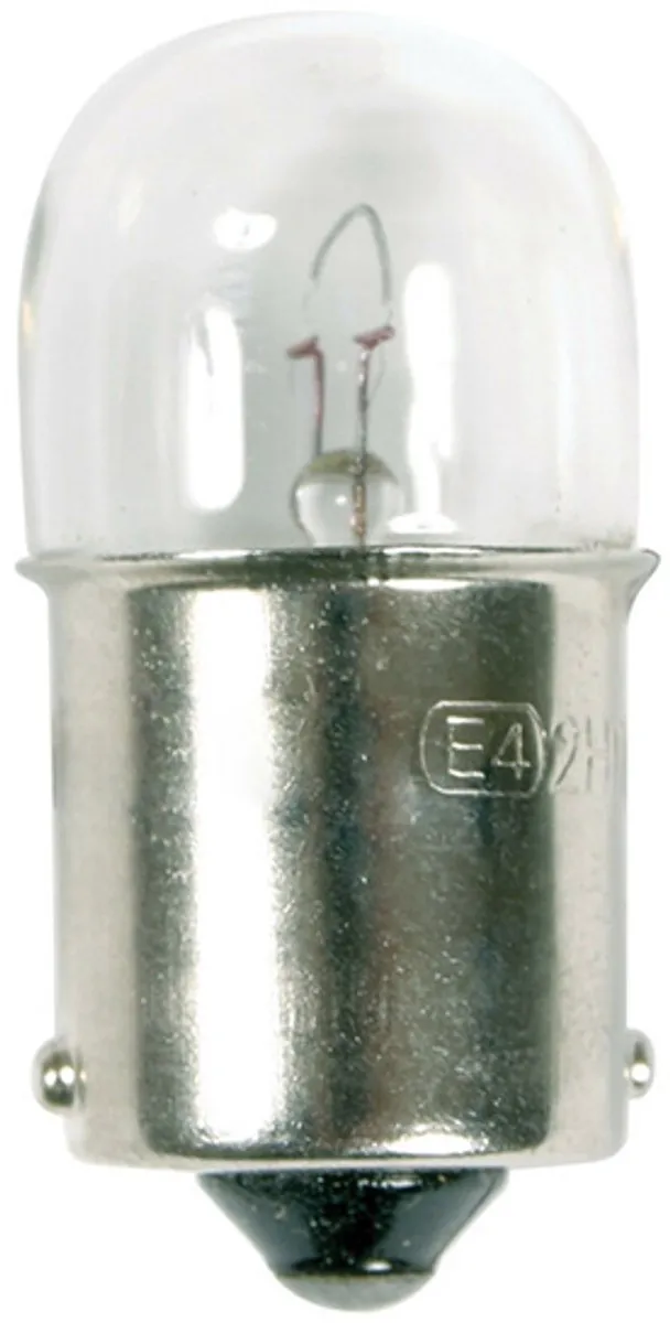 Lampa 12V R5W Lampen BA15s - Wit - 2 Stuks