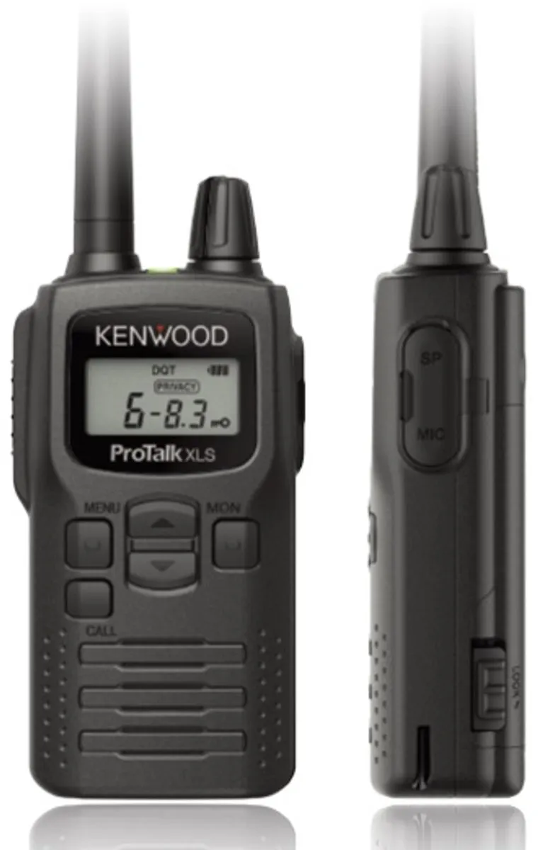 Kenwood PKT-300 ProTalk XLS PMR446 Portofoons - 20 Stuks - Zwart