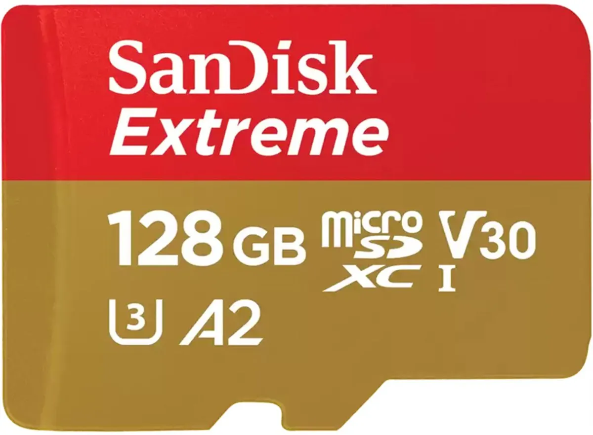 SanDisk Extreme MicroSDXC SDSQXAA-128G-GN6MA - 128GB