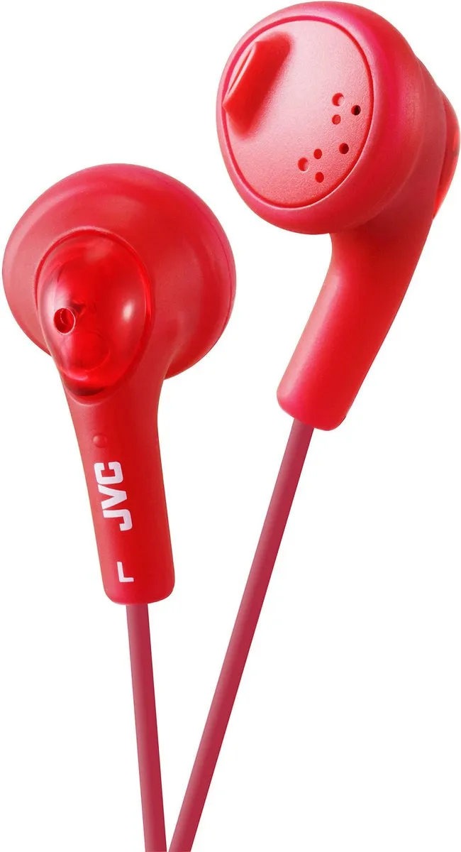 JVC HA-F160-R-E In-Ear Hoofdtelefoon - Rood