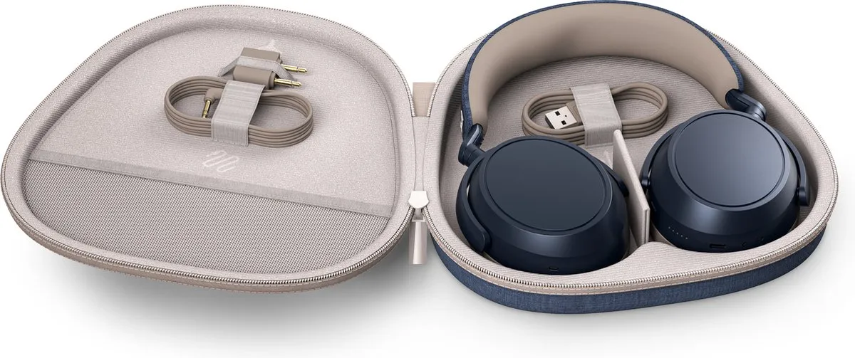 Sennheiser MOMENTUM 4 Draadloze Koptelefoon - Noise Cancelling - 60u - Denim