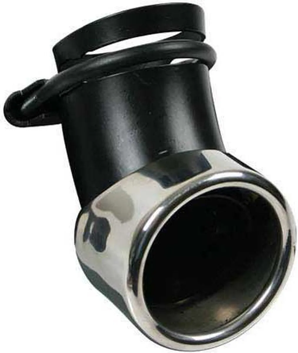 Lampa TS-60 Gepolijste RVS Uitlaat Eindpijp – Speciaal voor Gebogen Uitlaatsystemen – Universeel Passend voor Ø 37–49 mm – Duurzaam en Eenvoudig te Monteren – Sportieve Uitstraling