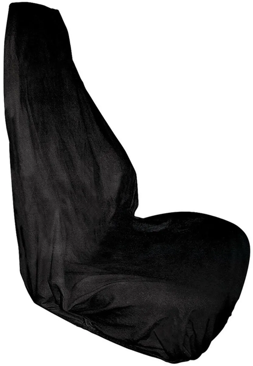 Lampa Slip-On Stoelbeschermer Zwart - Universeel