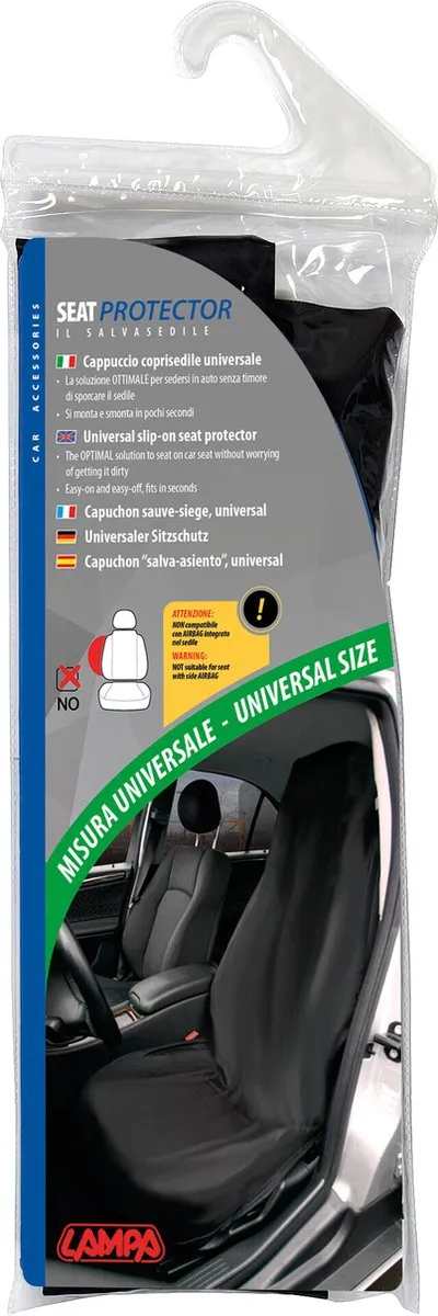 Lampa Slip-On Stoelbeschermer Zwart