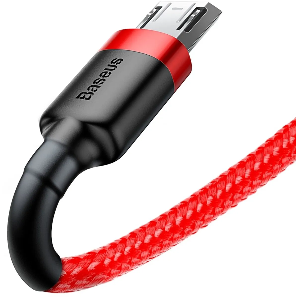 Baseus Cafule CAMKLF-B09 USB/Micro USB Kabel - 2.4A - 1M - Rood