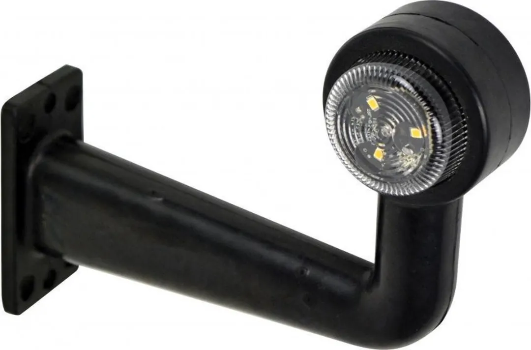 Carpoint Breedtelicht 165mm - 10-30V - Haaks Links - Rood/wit