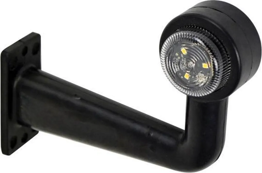 Carpoint Breedtelicht 165mm - 10-30V - Haaks Links - Rood/wit