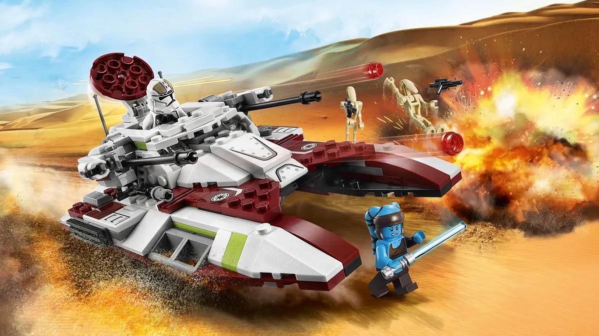 LEGO Star Wars Republic Fighter Tank 75182 - 305 Stukken - afbeelding 3 van 6