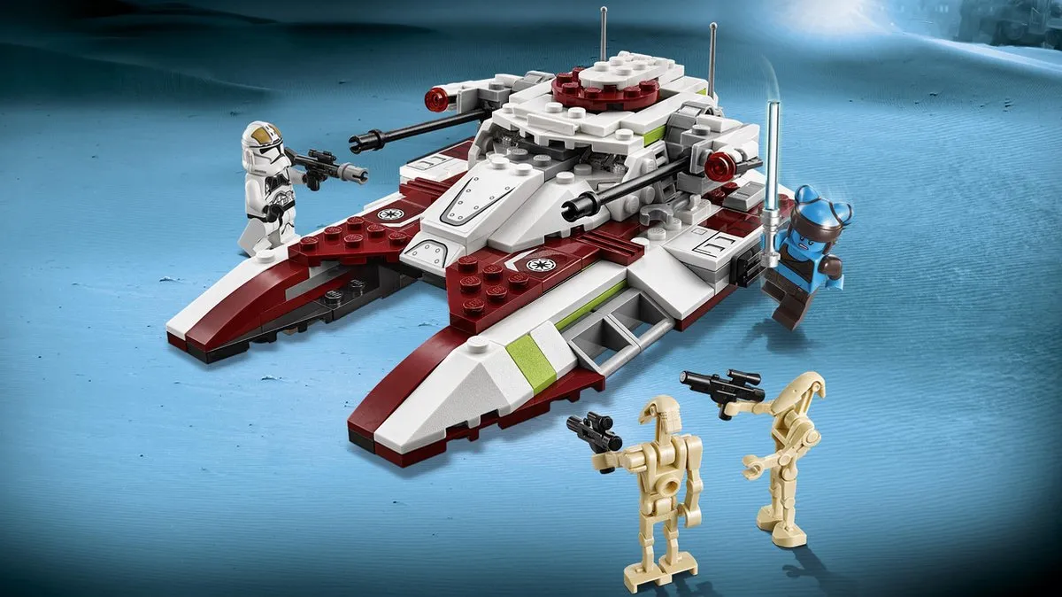 LEGO Star Wars Republic Fighter Tank 75182 - 305 Stukken - afbeelding 4 van 6