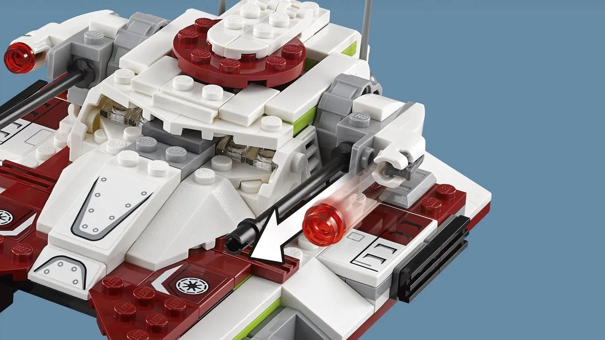 LEGO Star Wars Republic Fighter Tank 75182 - 305 Stukken - afbeelding 5 van 6