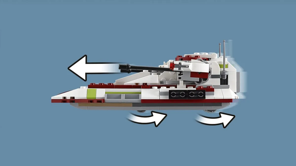 LEGO Star Wars Republic Fighter Tank 75182 - 305 Stukken - afbeelding 6 van 6