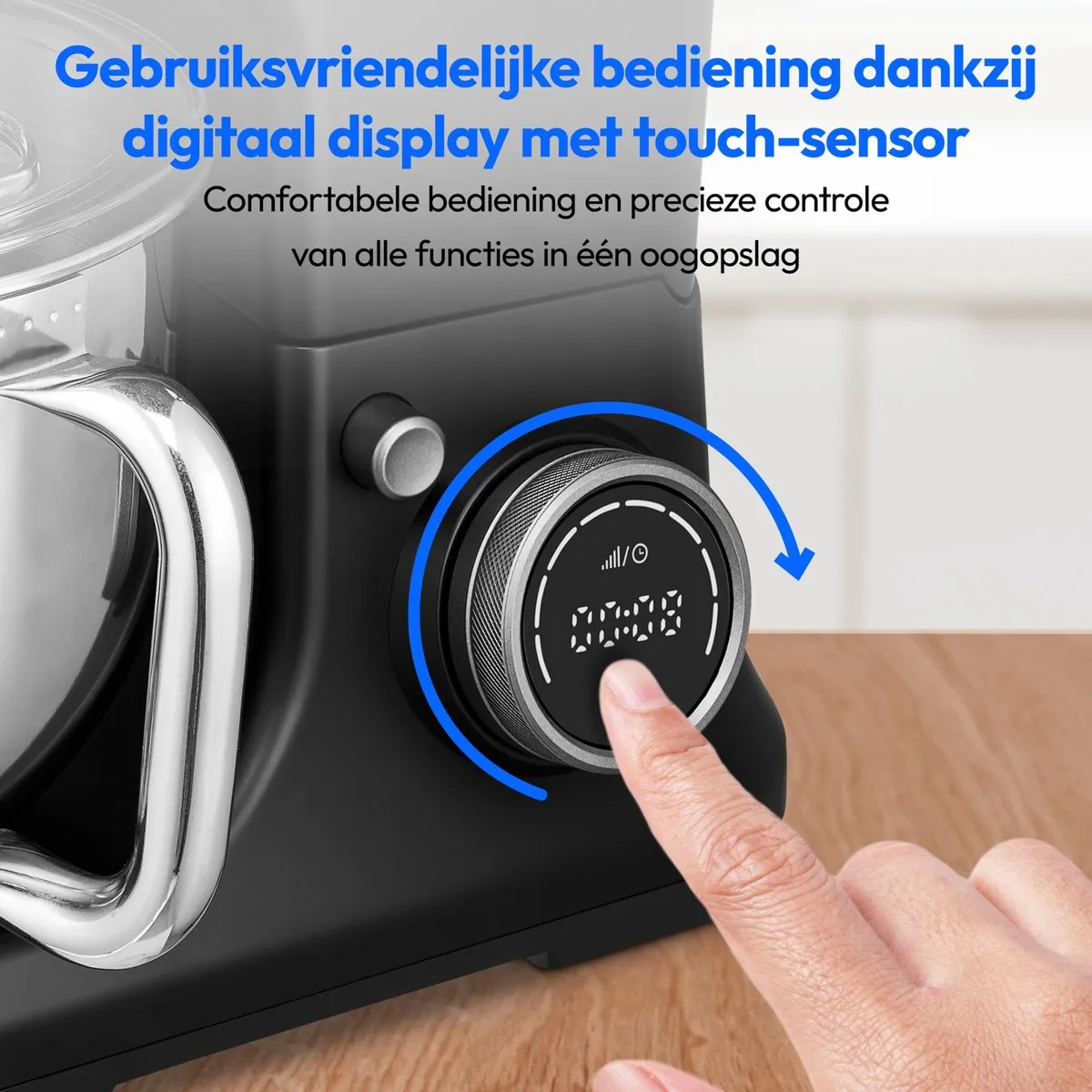Medion MD18430 3-in-1 Keukenmachine 1200W - 8 standen - Zwart