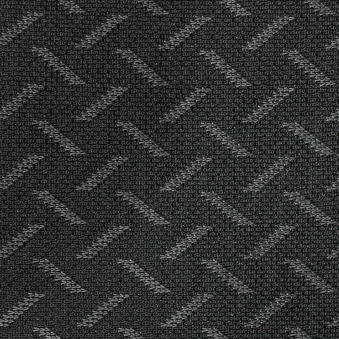 Lampa Linear Jacquard Stoelbekleding - Zwart - 4 Stuks