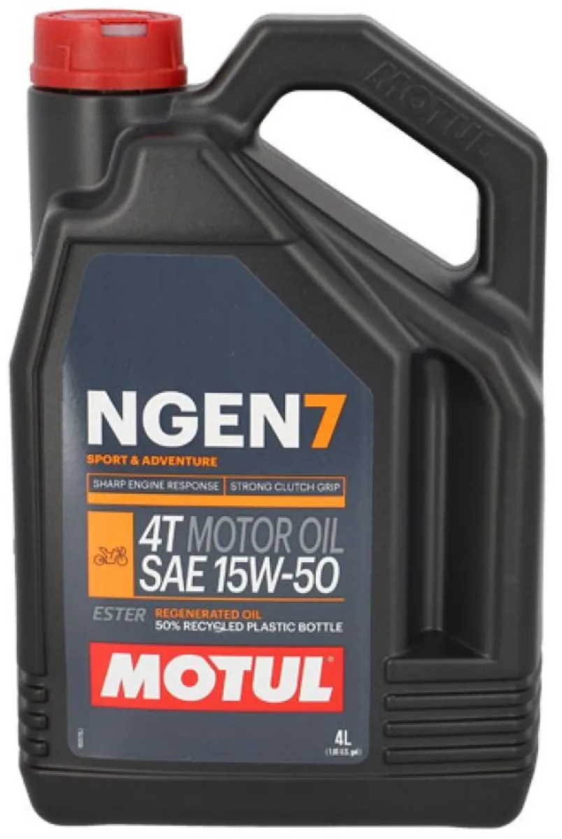 Motul Ngen 7 15W50 4T Motorolie - 4L - afbeelding 6 van 6