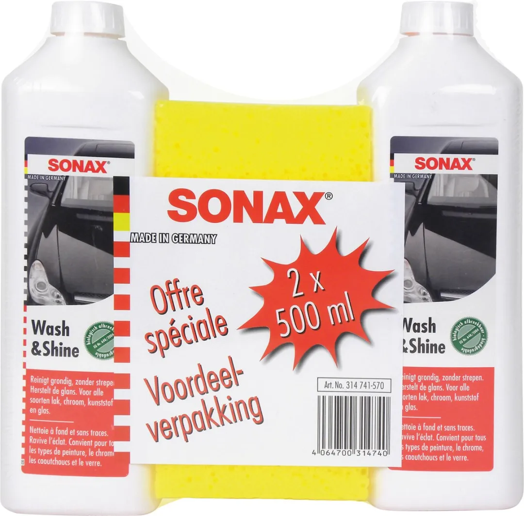 Sonax Wash & Shine Shampoo Set 314.741