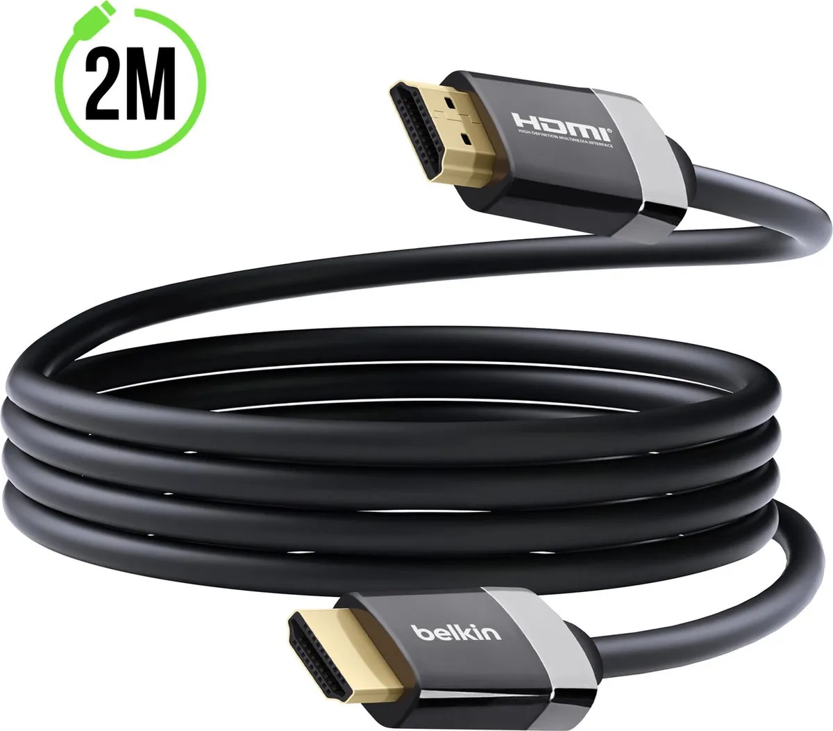 Belkin High Speed HDMI Kabel 2m - Zwart