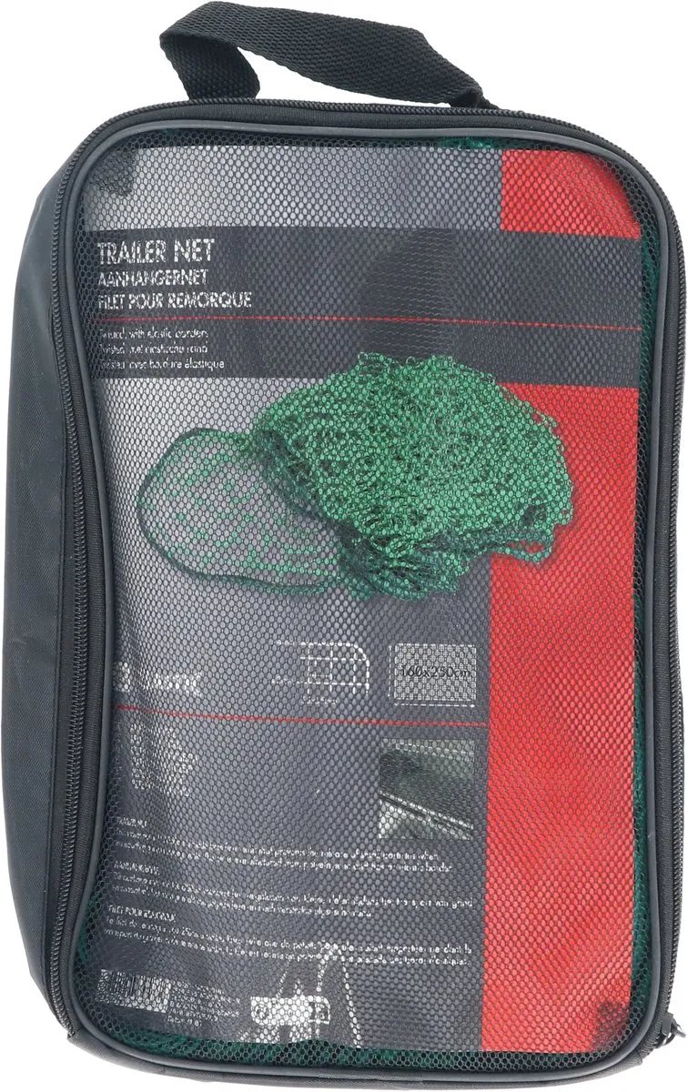 Carpoint Aanhangwagennet 160x250cm - Groen