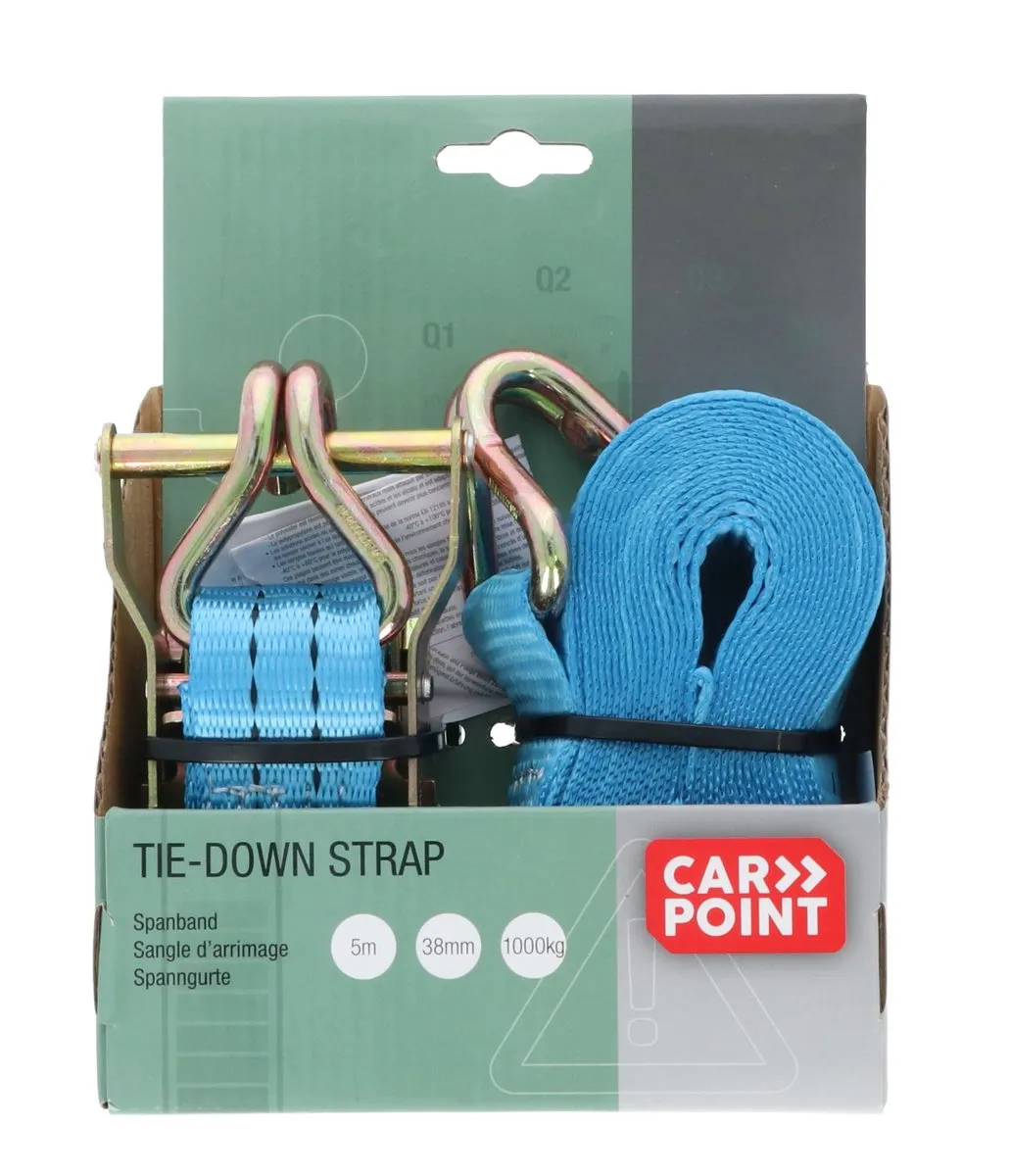 Carpoint Ratelspanband 38mm 5m 1000kg - Blauw - afbeelding 6 van 6