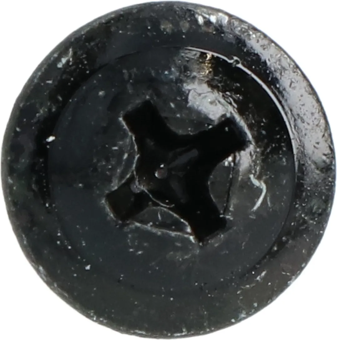 Carpoint Zwart 25mm Zelftappende Schroeven - 100 Stuks