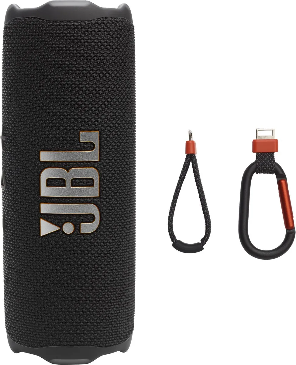 JBL Flip 7 Draadloze Bluetooth Speaker - 25W - IP68 - Zwart